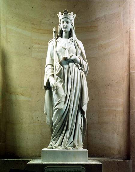 Image: Antoine Etex - Blanche of Castile (1188-1252) Queen of France