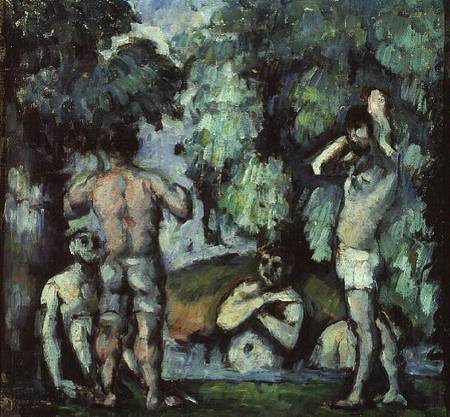 Paul Cezanne Style on The Five Bathers From Paul Cezanne