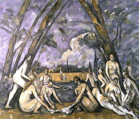 Paul Cezanne Style on The Large Bathers From Paul Cezanne