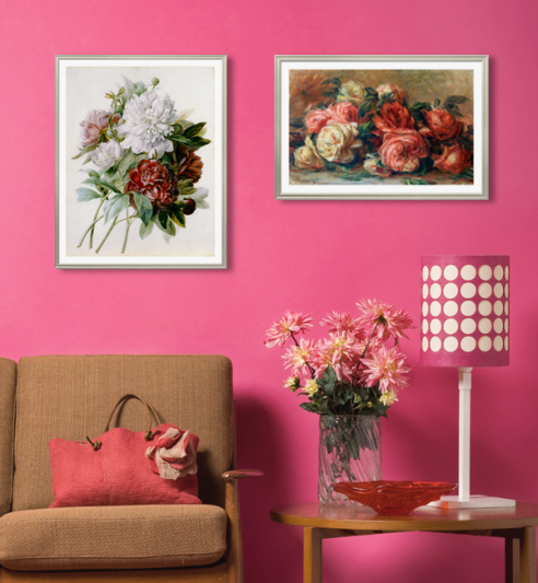 Granny Chic with flower pictures