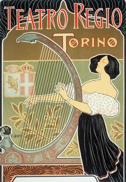 Turin , Teatro Regio from Boano