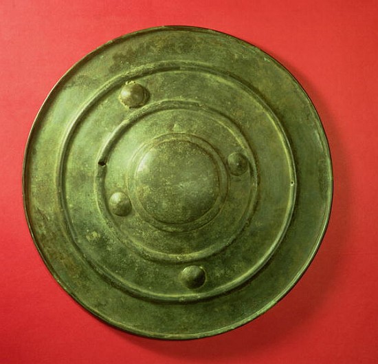 Wittenham Shield, from Long Wittenham, Oxfordshire, Late Bronze Age, c.1200 BC (bronze) from Bronze Age