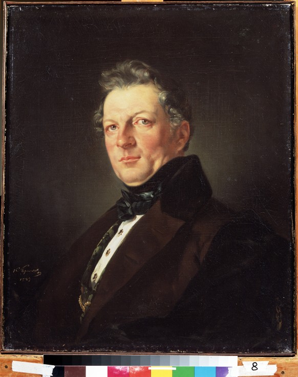 Portrait of the architect Andrei M. Bolotov (1801—1854) from Brüllow