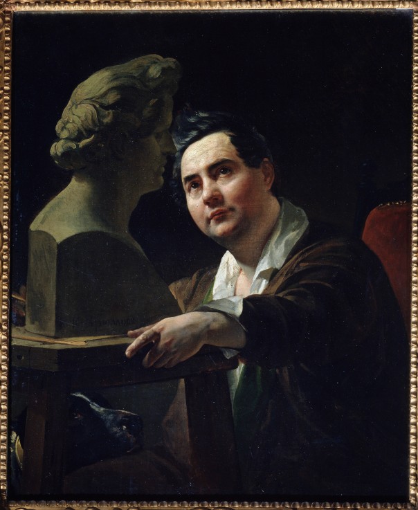 Portrait of the sculptor Ivan P. Vitali (1794-1855) from Brüllow