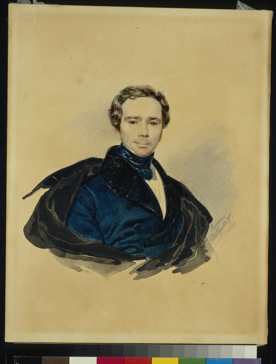 Portrait of Count Fyodor Fyodorovich Golitsyn (1794-1854) from Brüllow