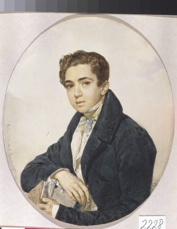 Portrait of Prince Grigory Grigorievich Gagarin (1810-1893) from Brüllow