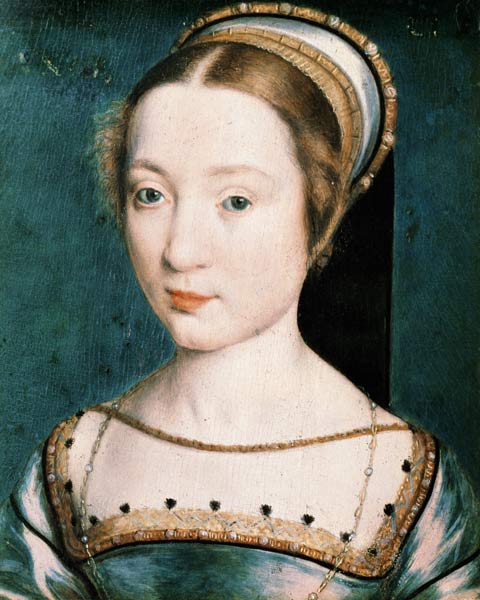 Female portrait (Portrait of Queen Claude?) from Corneille de Lyon
