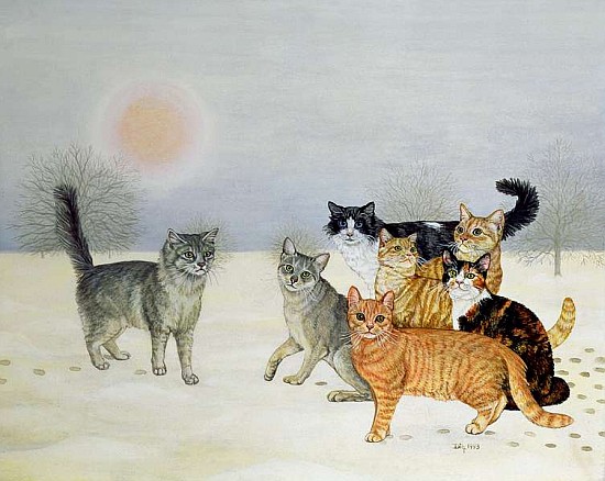 Winter-Cats  from Ditz 