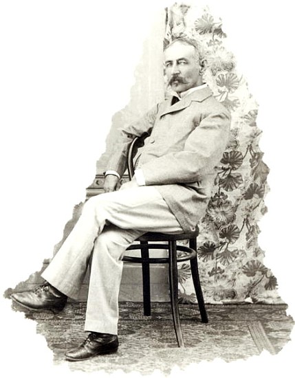 Governor of Trinidad, c.1891 from English Photographer