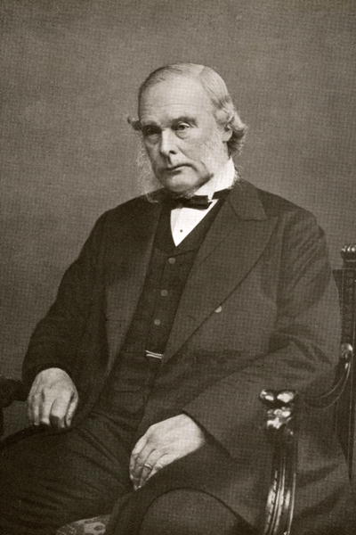 Joseph Lister, from ''The Year 1912'', published London, 1913 (b/w photo)  from English Photographer