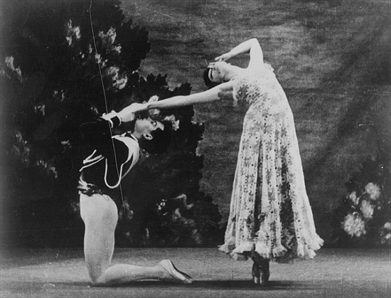 Maude Lloyd and Hugh Laing performing ''Jardin aux Lilas'' at the Mercury Theatre, London from English Photographer