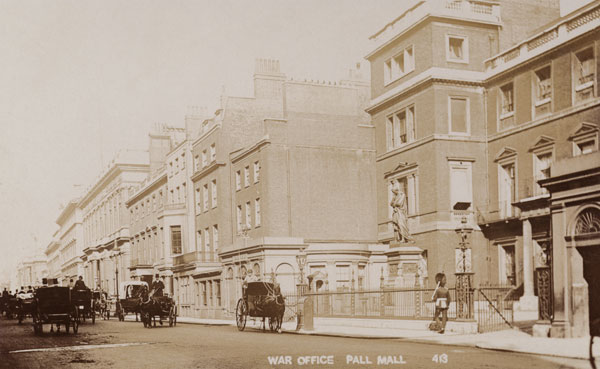War Office, Pall Mall from English Photographer