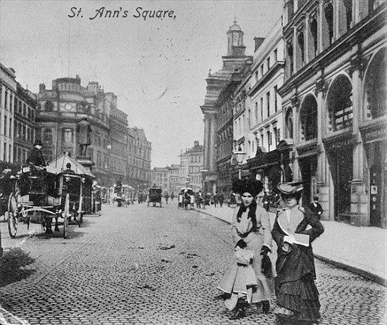 St. Ann''s Square, Manchester, c.1910 from English Photographer