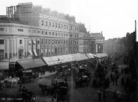 Regent Circus, London, c.1890 (b/w photo) 