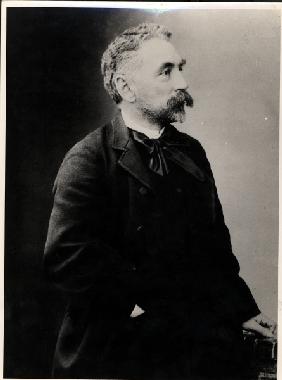 Stephane Mallarme (1842-98) (b/w photo) 