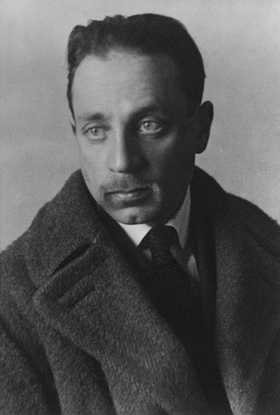 Rainer Maria Rilke (b/w photo)  from German Photographer (20th Century)