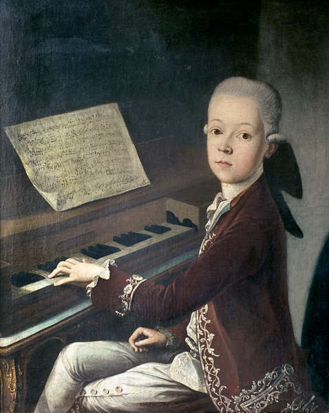 Presumed Portr.of Mozart , Helbling from Helbling