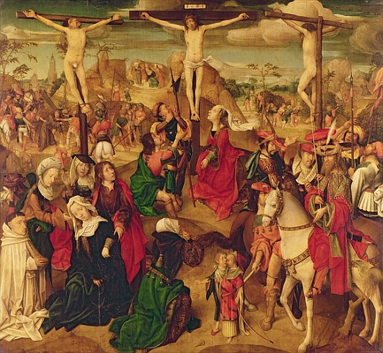 Scenes from the Passion of Christ, 1510 (oil on oak) from Master of Delft
