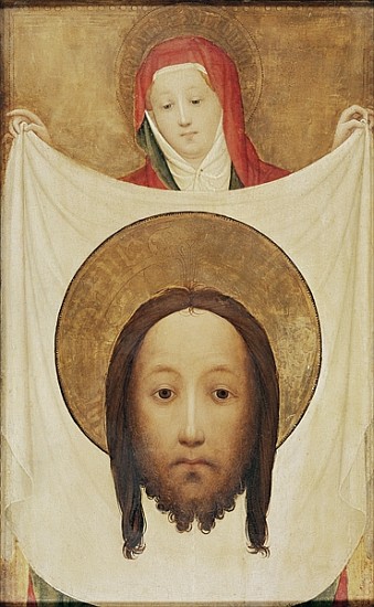Saint Veronica with the Sudarium, c.1420 (oil on walnut) from Master of Saint Veronica