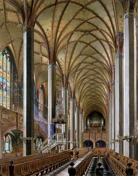 Leipzig, Thomaskirche , Mertz from Mertz