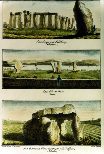 Druid monuments from Montulé
