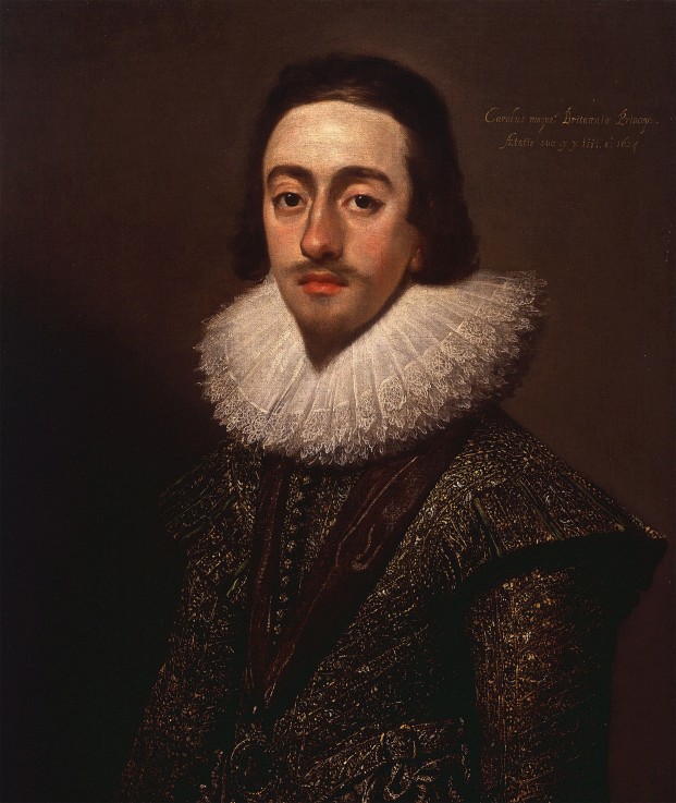 Charles I as prince of Wales from Mytens