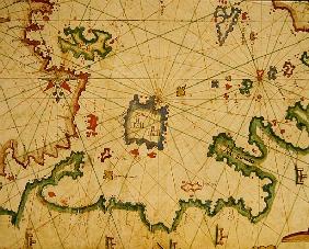 The Island of Lemnos, from a nautical atlas, 1651(detail from 330925)