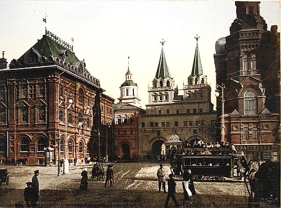 Vintage postcard of Moscow, 1890s from Russian Photographer