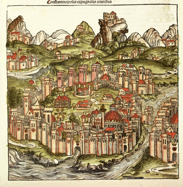 Constantinople , from:Schedel from Schedel