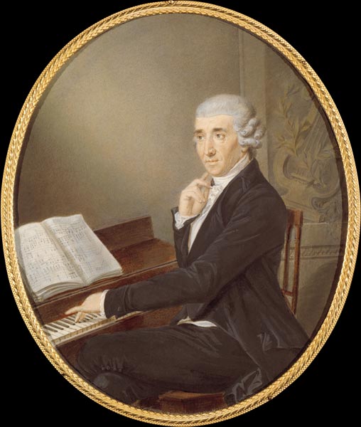 Joseph Haydn , Portr. from Zitterer