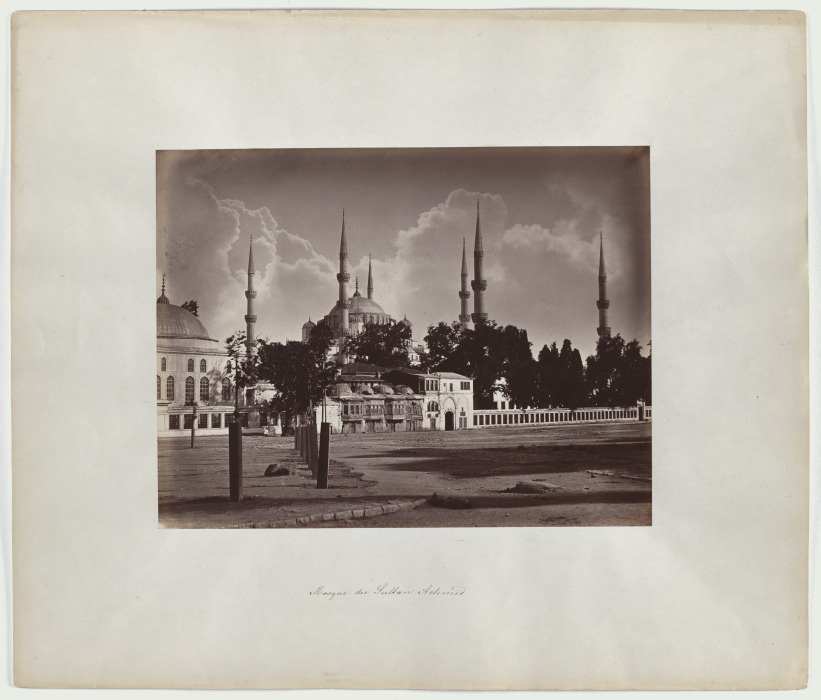 Constantinople: The Blue Mosque of Sultan Ahmed I from Abdullah Frères