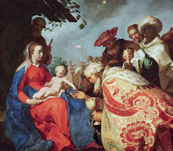 The Adoration of the Magi from Abraham Bloemaert