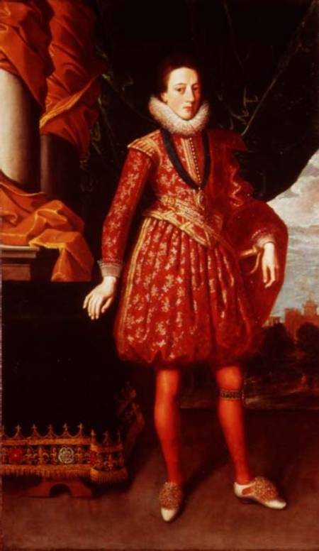 Portrait of Charles I (1600-49) from Abraham Blyenberch