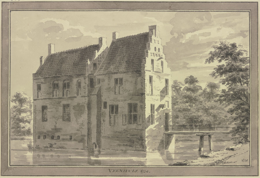 Veenhuis from Abraham de Haen d. J.