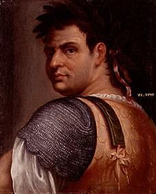 Portrait the Roman emperor's Titus Flavius Vespasian (39 -81) from Abraham Janssens v.Nuyssen