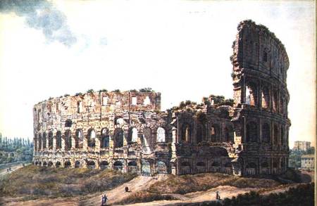 The Colosseum, Rome from Abraham Louis Rudolph Ducros
