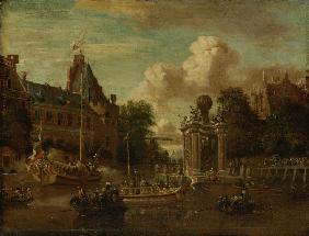 The arrival of the embassy of Muscovy in Amsterdam on August 1697