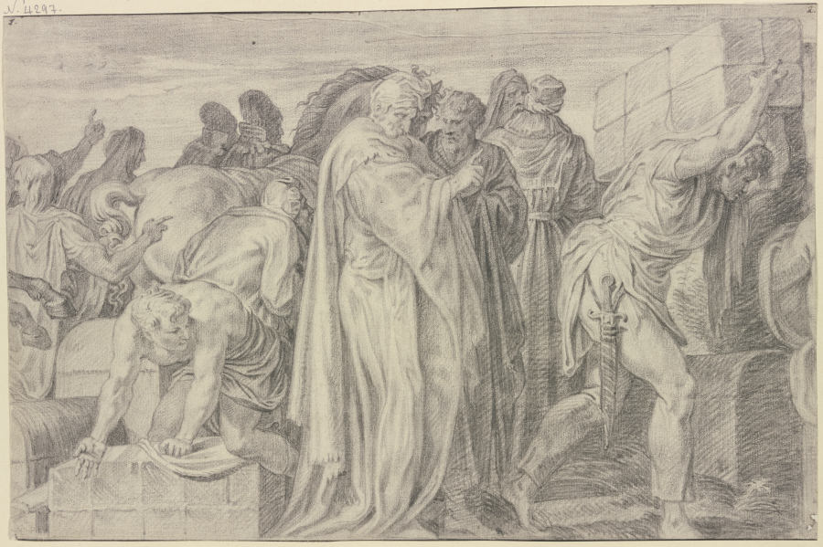 The adoration of the Kings from Abraham van Diepenbeeck