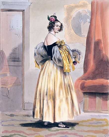 Midnight, 1830-48 from Achille Deveria