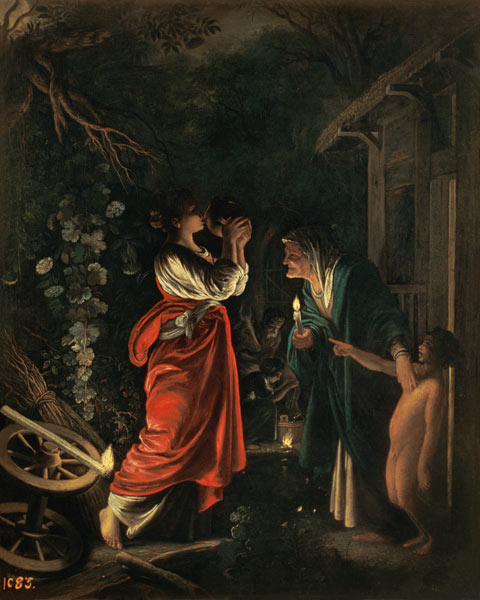 Ceres and Stellio from Adam Elsheimer