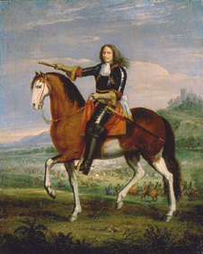 Marschall Turenne zu Pferde from Adam Frans van der Meulen
