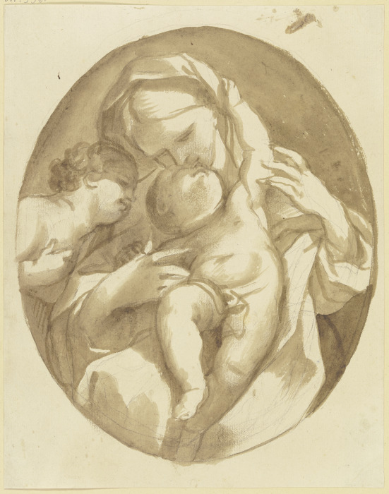 Madonna mit dem Kind und dem Johannesknaben from Adam Friedrich Oeser