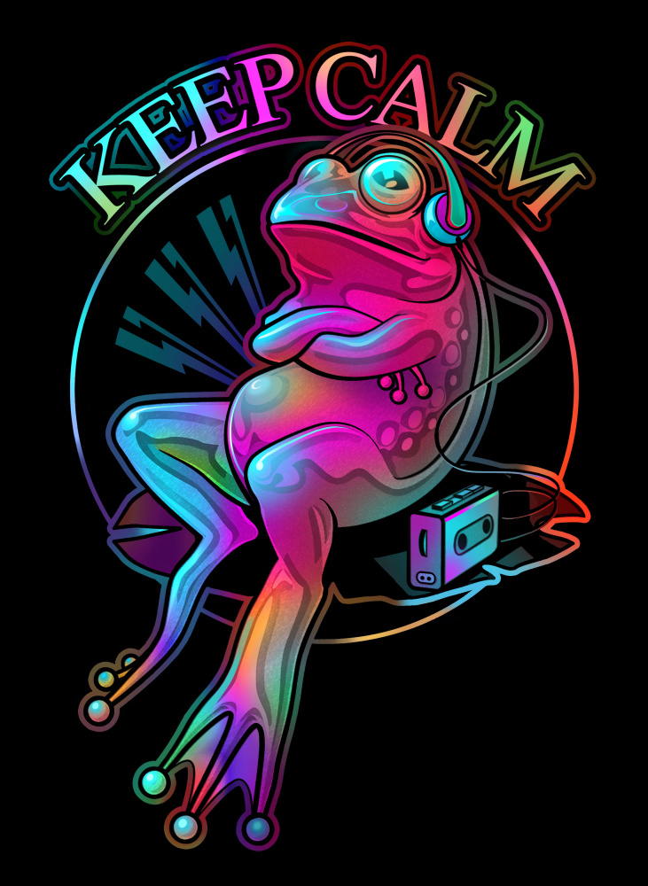 frog loves music from Adam Lawless