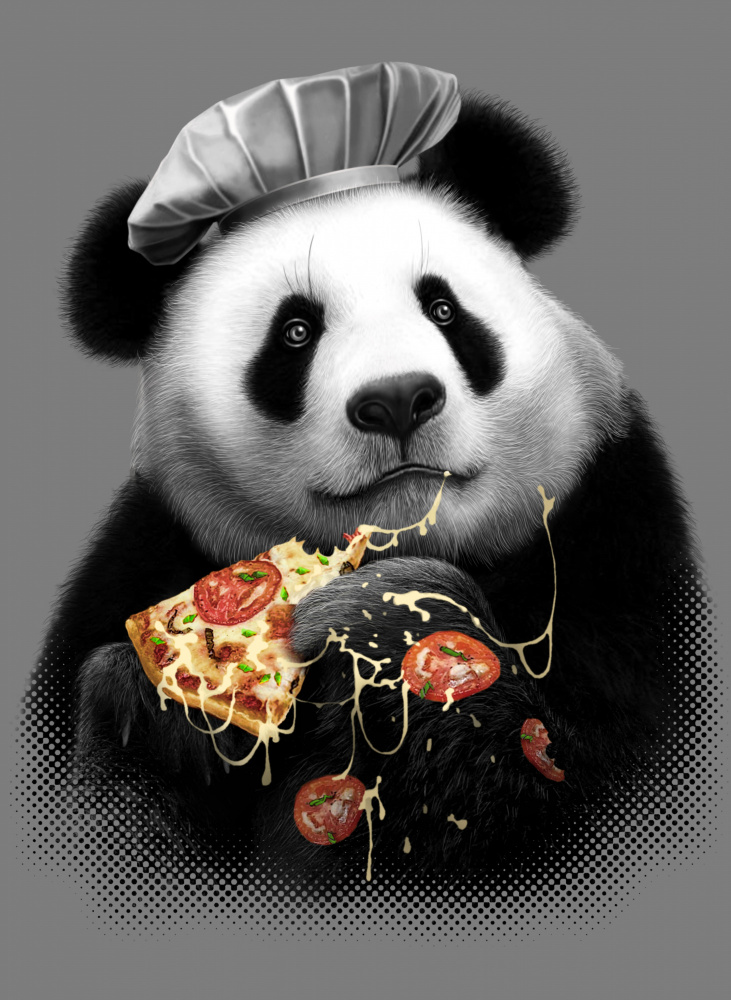panda loves pizza from Adam Lawless