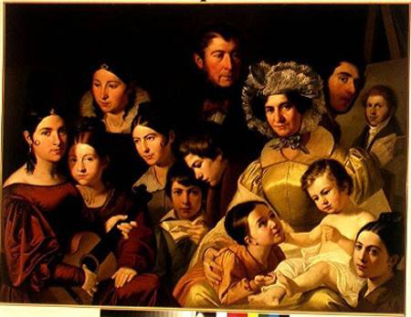 The Malatesta Family from Adeodato Malatesta or Malatesti