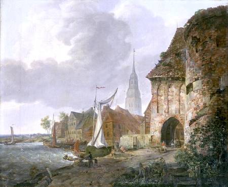 The March Gate in Buxtehude from Adolph Kiste