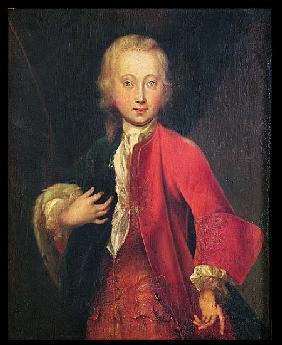 Portrait of Comte Maurice de Saxe (1696-1750) Aged Fifteen, c.1711