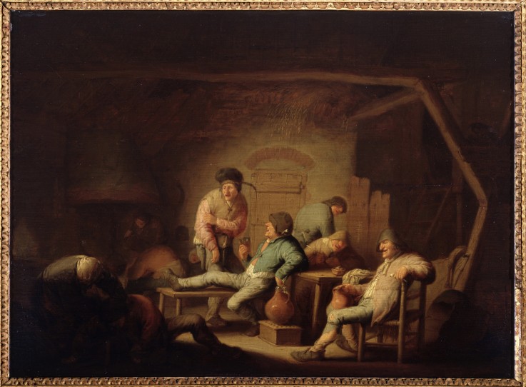 Tavern Scene from Adriaen Jansz van Ostade