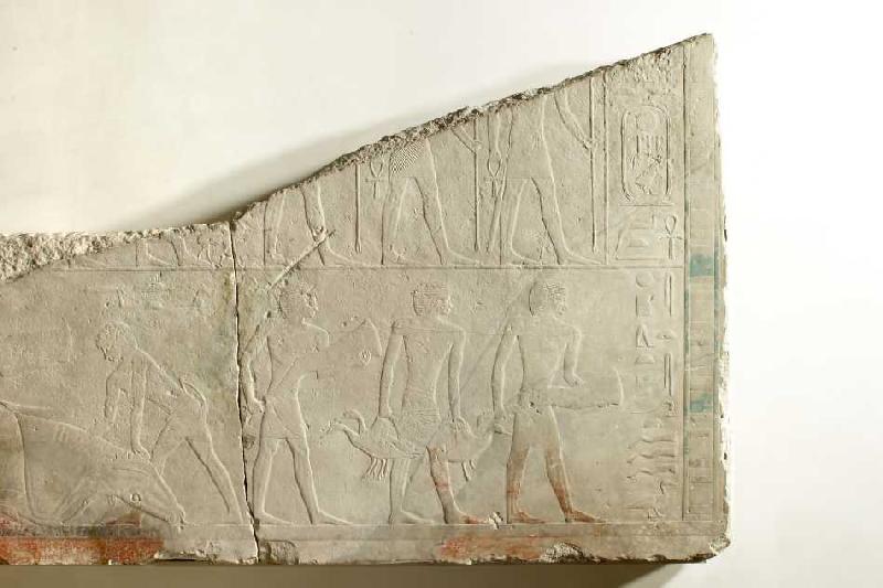 Relief aus dem Totentempel des Königs Sahure (rechter Teil) from Ägyptisch
