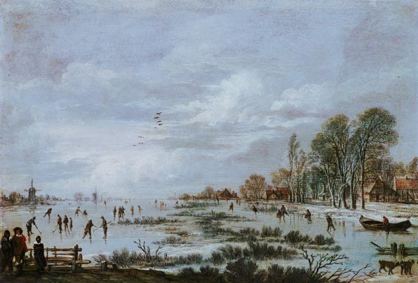 Winter Landscape from Aert van der the Elder Neer